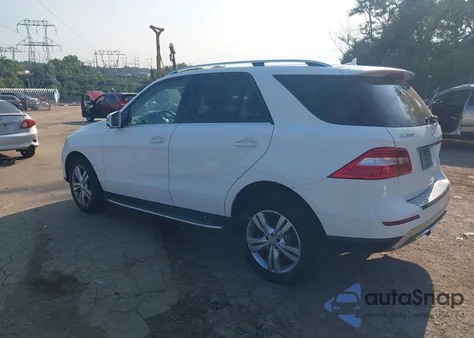 2014 Mercedes-Benz Ml 350 4Matic z USA, uszkodzony, nr VIN 4JGDA5HB9EA422203